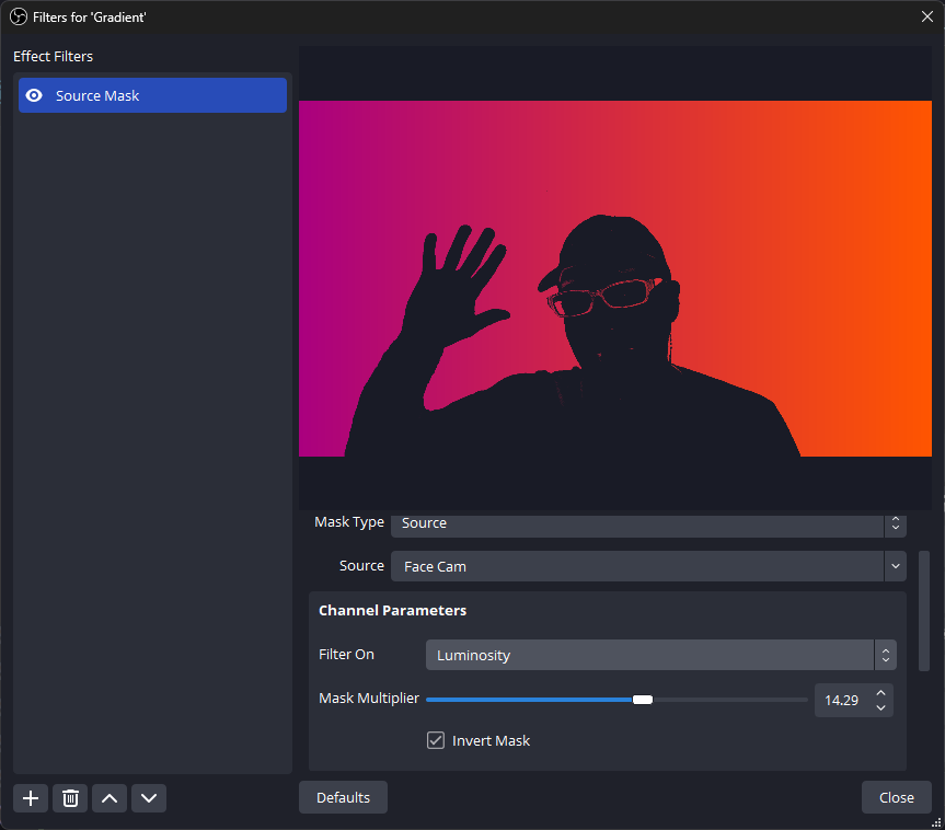 Source Mask Interface Source Mask Interface